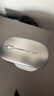 英菲克（INPHIC）M1二代无线蓝牙鼠标可充电办公轻音电量显示便携人体工学三模适用苹果惠普华为笔记本电脑ipad通用 【100%右手选这个+侧翼指托+磨砂】太空银 实拍图
