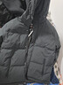 京东京造羽绒服男鸭绒加厚防寒工装面包服短款冬季外套衣服 黑色 XL 实拍图