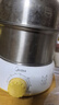 美的（Midea）煮蛋器蒸蛋器双层14颗蛋家用自动断电迷你鸡蛋羹神器防干烧不锈钢便携式MZ-ZDE1602 实拍图