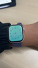Apple/苹果 Watch S11 智能手表GPS款42毫米银色铝金属表壳雾紫色运动型表带M/L MEUU4CH/B 实拍图
