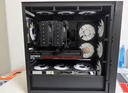 先马（SAMA）朱雀SE黑色 台式电脑主机箱 前板散热网孔/支持ATX主板/360水冷/竖装显卡/双面防尘/Type-C预留孔 实拍图
