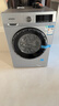 西门子（SIEMENS）10公斤滚筒洗衣机全自动带烘干 洗烘一体 蒸汽除菌 热风清新 双重净筒 X42W 家电国家补贴 实拍图