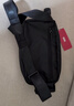 京东京造 探索者斜挎包男女胸包腰包大容量单肩背包休闲运动手机 黑色 实拍图