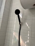 海立黑色增压花洒喷头浴室洗澡手持高加压莲蓬头带软管两件套ZH241-2 实拍图