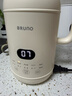BRUNO三代豆浆机破壁机家用2-5人全自动免煮手洗多功能米糊轻音榨汁机养生壶辅食早餐316L钢1L白 实拍图