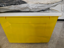 SPACEXPERT 衣物收纳箱特大号塑料整理箱车载储物箱80L黄色 1个装 带轮 实拍图