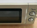 美的微波炉家用快捷小型 700W 容量20L 360°均匀加热 旋钮操控 易清洁 M1-L213B 经典款 实拍图