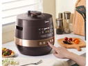 美的（Midea）【国家补贴】球胆圆釜电压力锅双胆全自动智能预约 电饭煲高压锅4-6人家用煲汤炖煮YL50Easy203 实拍图