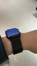W&P新款适用苹果手表表带apple watch ultra3/2钛金属米兰尼斯降落伞式表带iwach S11/10/9/8/SE3黑 实拍图