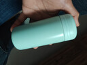 【全网爆款】迷你口袋保温杯304不锈钢水杯便携可爱水杯女生 淡青色 150ml 实拍图