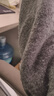 优衣库男女装souffle yarn舒芙蕾针织开衫/毛衣毛衫25新款480023 08 深灰色 L 实拍图