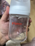 贝亲（Pigeon）新生儿 防胀气宽口径玻璃奶瓶160ml SS号奶嘴 0个月+ AA260 实拍图