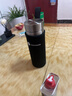 希诺保温杯2025新款男女士大容量车载水杯泡茶杯教师节礼物杯子 480ML本色316不锈钢9655 实拍图