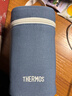 膳魔师（THERMOS）儿童保温杯饭盒316L不锈钢宽口辅食焖烧杯罐勺带罐套学生上学TCFG 实拍图