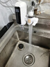 奥克斯（AUX）电热水龙头热水器免安装即热速热接驳款厨卫两用加热水龙头 【免安装】雪山白+漏保+送万向喷头 实拍图