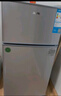奥克斯小冰箱家用小型迷你冷藏冷冻两用出租房宿舍用节能省电寝室办公室电冰箱 【升级净化去味】30A146DW银【节能省电】 实拍图