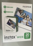 富士（FUJIFILM） 拍立得相纸wide宽幅白边相纸适用于wide300/210/200等相机 宽幅白边5寸20张+收纳盒咔趣紫 实拍图