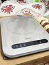 美的（Midea）电磁炉电陶炉家用 2200W大功率新型电磁灶火锅炉 一体面板炒菜烹饪一套带锅配锅 WH2202S 实拍图