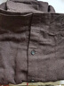 优衣库女装法兰绒箱型衬衫/长袖衬衣480832 38 深褐色 M /160/84A 实拍图