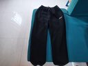 京峋休闲裤子男秋冬季潮流束脚工装裤冬天加绒男生宽松九分运动卫长裤 黑色+深灰（加绒款） 2XL 【建议体重140-155斤左右】 实拍图