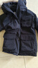 京东京造【进口极寒95鹅绒服】羽绒服男外套女冬季新款中长款 曜石黑 S 实拍图