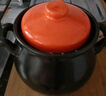 康舒（KANGSHU） 大容量砂锅炖锅家用耐高温陶土沙锅明火燃气陶土煲煮粥煲石锅 橙4.5L+1.1L(4-6人)破损补发 实拍图