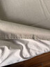 洁丽雅（Grace） A类磨毛床单单件 100%纯棉抗菌面料床单 200*230cm  陌星雅灰 实拍图