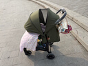 宝宝好a5婴儿推车可坐可躺口袋推车轻便儿童车折叠伞车宝宝手推车婴儿车 A5-不焦绿 实拍图