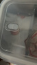 京东京造 饭盒 微波炉上班族学生便当高硼硅玻璃餐盒大容量2分格1L 实拍图