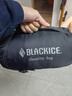 黑冰（BLACKICE）新款【B系列鸭绒木乃伊式羽绒睡袋】户外露营单人羽绒睡袋 黑色 B400 L码（新标准） 实拍图