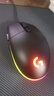 罗技（G）G102第二代游戏鼠标 RGB流光灯效鼠标 轻量化  游戏级8000DPI传感器 黑色 200-8000DPI 实拍图