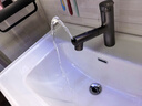 九牧（JOMOO）卫生间全方位漱口冷热双控洁面抽拉式台盆面盆水龙头枪灰32344 实拍图