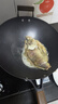 中康铁锅炒锅不粘锅经典款深氮极铁锅圆底精铁无涂层防锈明火燃气34cm 实拍图
