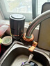 美的（Midea）净水器水龙头过滤器家用自来水滤水器直饮前置过滤器厨房卫生间通用除水垢除余氯双出水可清洗滤芯 一机三芯【两年免换滤芯】 实拍图