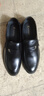 啄木鸟官方温州真皮男式软底皮鞋春秋软面透气舒服正装平底黑色男士商务 优雅黑25(真皮款)旗舰 42 实拍图