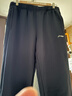 李宁运动裤男子秋冬季休闲裤拉链加绒保暖卫裤直筒运动长裤AKLUA75 实拍图