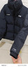 李宁火锅羽绒服丨男女冬季保暖宽松立领短款防泼水科技不易静电面包服 黑色(431款)-2 2XL 实拍图