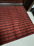 京东京造 条纹拉绒入户垫 家用可裁剪除尘防滑吸水地垫进户门 红色60*90cm 实拍图