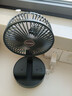 电风扇伸缩折叠小风扇宿舍家用静音充电型办公台式USB桌面宿舍大风力夏台面落地两用折叠电风扇 颜色随机 直插款无档位开关1个装 实拍图