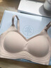 幸棉外扩文胸小胸显大聚拢漫画胸厚杯垫无痕无钢圈软支撑收副乳内衣女 黑色 背扣款 M （70ABC/75AB） 实拍图