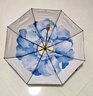 蕉下（beneunder）防紫外线遮阳伞三折双层黑胶晴雨伞防晒伞BM664月雾 实拍图