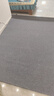 地毯房间卧室客厅大面积全铺办公室房间拍照耐脏客厅可裁剪地毯 烟灰拉绒7毫米 定制尺寸联系客服不退换 实拍图