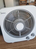 美的（Midea） 电风扇 家用台式小风扇空气循环扇转页扇办公室桌面鸿运扇五叶轻音柔风卧室宿舍节能省电台扇 KYT30-21MA【12寸加大款】 桌面转页扇 实拍图