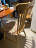 家逸实木椅子家用餐椅靠背椅餐厅温莎椅餐桌椅简约书房椅软包办公椅 实拍图