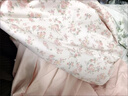 LAVIE HOME罗莱家纺100纯棉四件套加厚加棉A类全棉双层舒适柔软床上用品定制 春序花晨 床单款 1.8四件套-被套200*230 实拍图