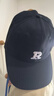 【热巴同款】加大棒球帽帽子男女大头围显脸小春夏字母百搭棒球帽 刺绣款-黑色 实拍图