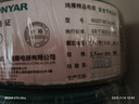鸿雁电线电缆BV4平方100米绿色单芯单股国标铜线硬线家装照明电源线 实拍图