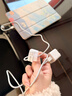 倍思小酷 苹果充电器氮化镓pd20W套装iphone14快充线充电头适用13/12ProMax手机Type-C插头iPad 白色 实拍图