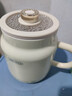 JIEXG养生壶 热牛奶杯 养生杯 煮茶花茶银耳静音 热牛奶神器烧水壶办公室烧水杯 热奶杯 0.8L 【升级容量】多功能炖煮 实拍图