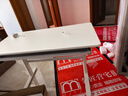 黑白调A2学习桌书桌儿童桌椅实木升降桌子写字桌电脑桌进口橡胶木1.2m 实拍图